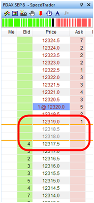 FDAX Speedtrader sur NanoTrader